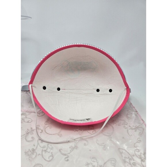 DISNEY PARKS EXCLUSIVE MERCHANDISE PINK & SILVER PRINCESS MOUSE EARS YOUTH OS - Picture 6 of 12